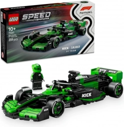 lego speed champions kick sauber f1 team c44 mașină de curse