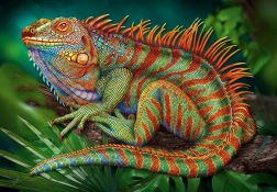 Cherry Pazzi Puzzle Iguana Incredibilă 500 Piese
