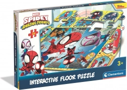 Puzzle de podea cu pix interactiv SPIDEY – 24 piese