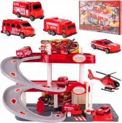 Set de parcare cu lumini și sunete, 3 vehicule