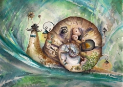 puzzle melc 1000 piese