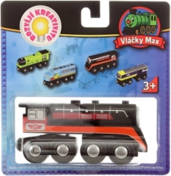 Locomotivă cu aburi din lemn Maxim Epocha