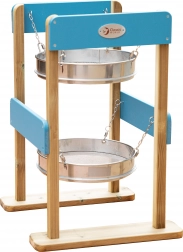 Sită dublă din lemn pentru nisip CLASSIC WORLD EDU