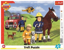 trefl puzzle pompierul sam – în patrulare 25 piese