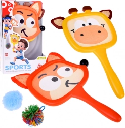 Rachete colorate în formă de animale pentru copii