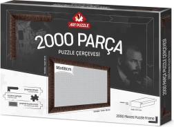 Ramă pentru puzzle 96x68 cm maro