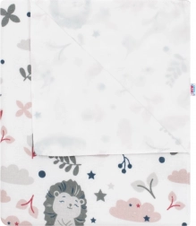 Pernuță din flanel impermeabilă NEW BABY cu animăluțe