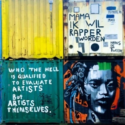 Puzzle pătrat CURIOSI Amsterdam – model II, 80 piese