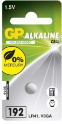 Baterie alcaline buton GP LR41 10 buc