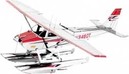Model 3D Metalic METAL EARTH Cessna 182 Hidroavion