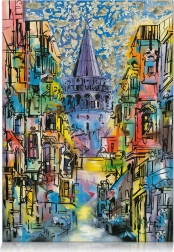 Puzzle Metalic Turnul Galata 1000 piese