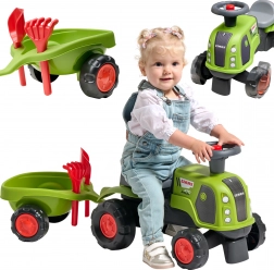 bicicletă fără pedale FALK CLAAS Arion cu remorcă detașabilă și set pentru nisip