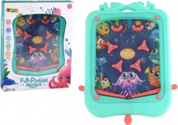 Joc de masă mini pinball cu bilă – verde