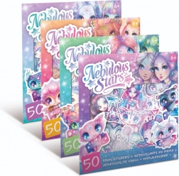 Nebulous Stars autocolante din vinil – set 50 buc
