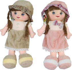Păpușă din pânză cu floricică 40 cm