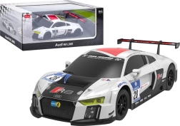 Mașină RC 1:24 sport AUDI R8 LMS, alb‑negru