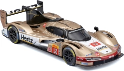 bburago 1:43 model de curse porsche 963 nr. 12 în cutie cadou
