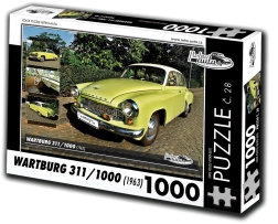 Puzzle RETRO-AUTA Wartburg 311 (1963) 1000 piese