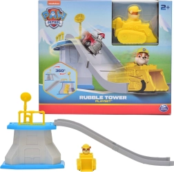Paw Patrol mini turn cu rampă și vehiculul lui Rubble