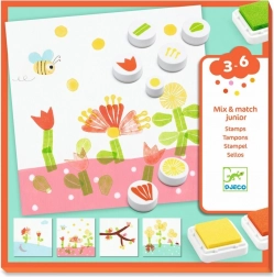 Set de ștampile DJECO Flori