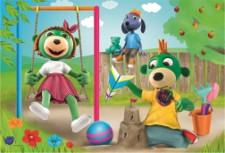 Puzzle Treflíci: Distracție în Grădină 100 de Piese