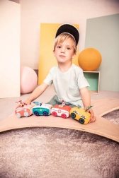 Lilliputiens - Mașinuță amuzantă cu rinocerul Marius