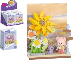 Mini set de construcție KOCO scenă florală