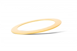 inele de jonglare din bioplastic pentru începători, diametru 24 cm (set 3 buc)