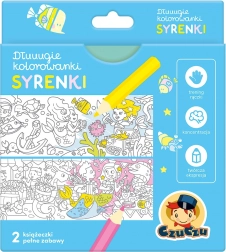 Cărți de colorat lungi – Zânele Mării 4+