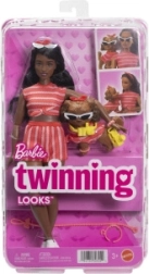 Barbie Twinning Looks păpușă și cățeluș cu accesorii