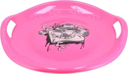 Farfurie de zăpadă Baby Mix 60 cm Snowflake Music roz