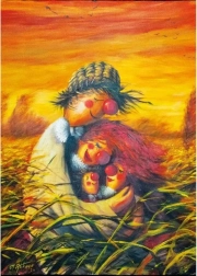 Puzzle familia sperietorilor 1000 piese MAGNOLIA