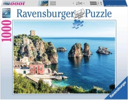 Ravensburger puzzle Faraglioni di Scopello 1000 piese