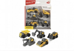 Set de construcție DICKIE – mix 5 vehicule mici VOLVO