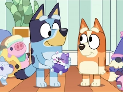 Puzzle Trefl cu motiv Bluey 30 de piese