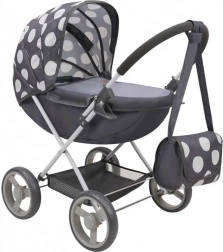 Cărucior pentru păpuși cu geantă Veverița