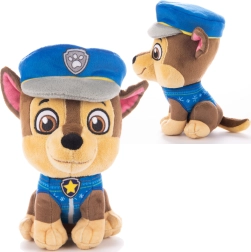 Jucărie pluș PAW PATROL Chase în pulover de Crăciun 18 cm
