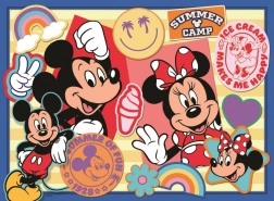 Puzzle RAVENSBURGER Mickey și Minnie în excursie XXL 200 piese