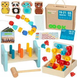 Cutie educativă Montessori pentru copii 19-21 luni - TOOKY TOY
