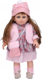 Păpușă cu poșetă 38 cm