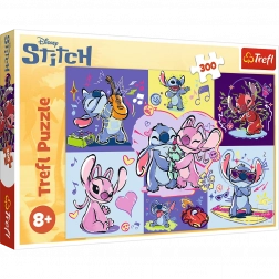Puzzle 300 piese – Disney Lilo & Stitch: Stitch năzdrăvan