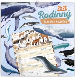Calendar de planificare familială Animalium 2026