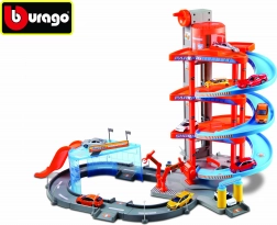 Bburago garaj Street Fire - Mega Dealer Showroom