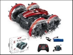 Mașină RC amfibie cu gesturi și 2 baterii