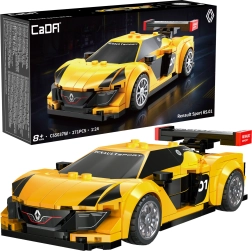 Set de construcție CaDA mașină de curse RENAULT SPORT RS.01 1:24