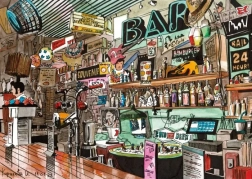 Puzzle magnolia bar 1000 piese