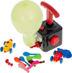 Mașinuțe propulsate cu balon – set aerodinamic, 15 piese