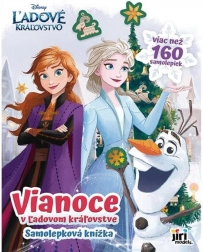 Carte cu autocolante Crăciun în Regatul de Gheață