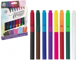 Carioci magice cu ștergător, set de 8 bucăți