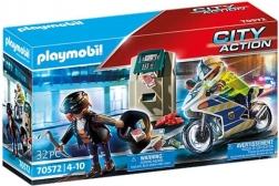 Playmobil City Action – motocicletă de poliție cu hoț